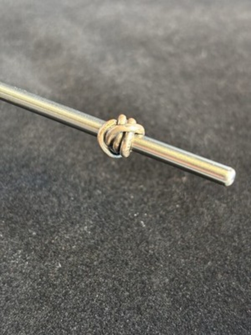 Trollbeads LAA 925 Sterling Silver Infinity Slide Bead Charm